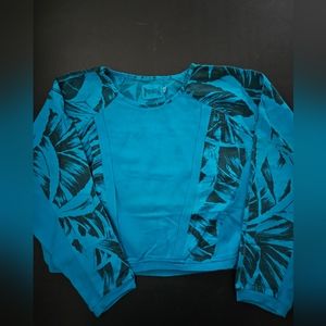 Vintage - Rare "Meteor" Brand Oversize Cotton Crop Top - NWOT - Size M